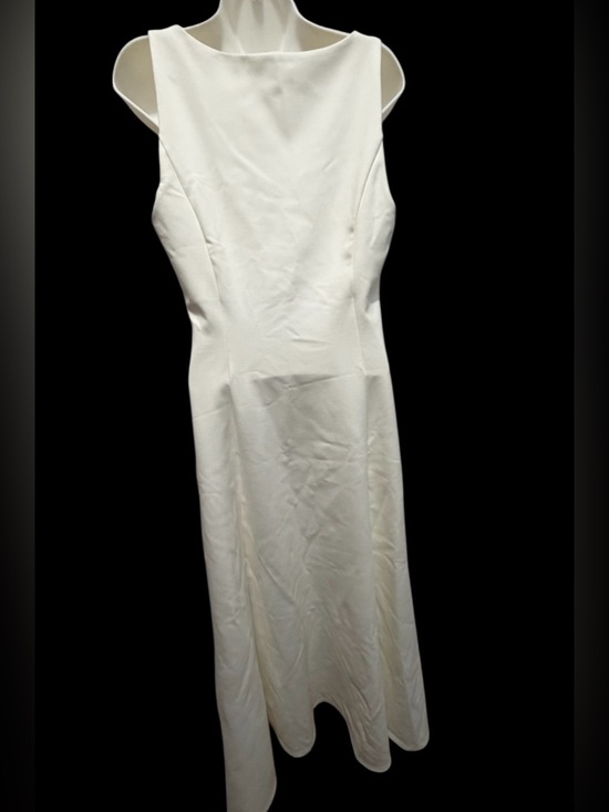 Reformation White Midi sleeveless Dress size large - Picture 4 of 7